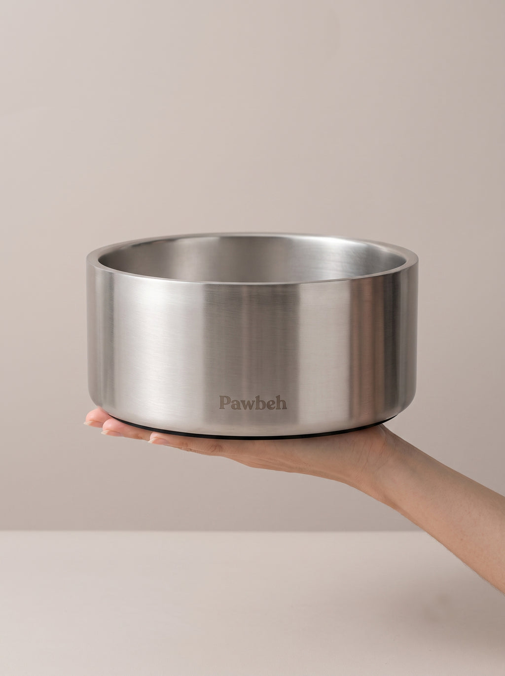 Stainless Steel Bowl with Non-Slip Base