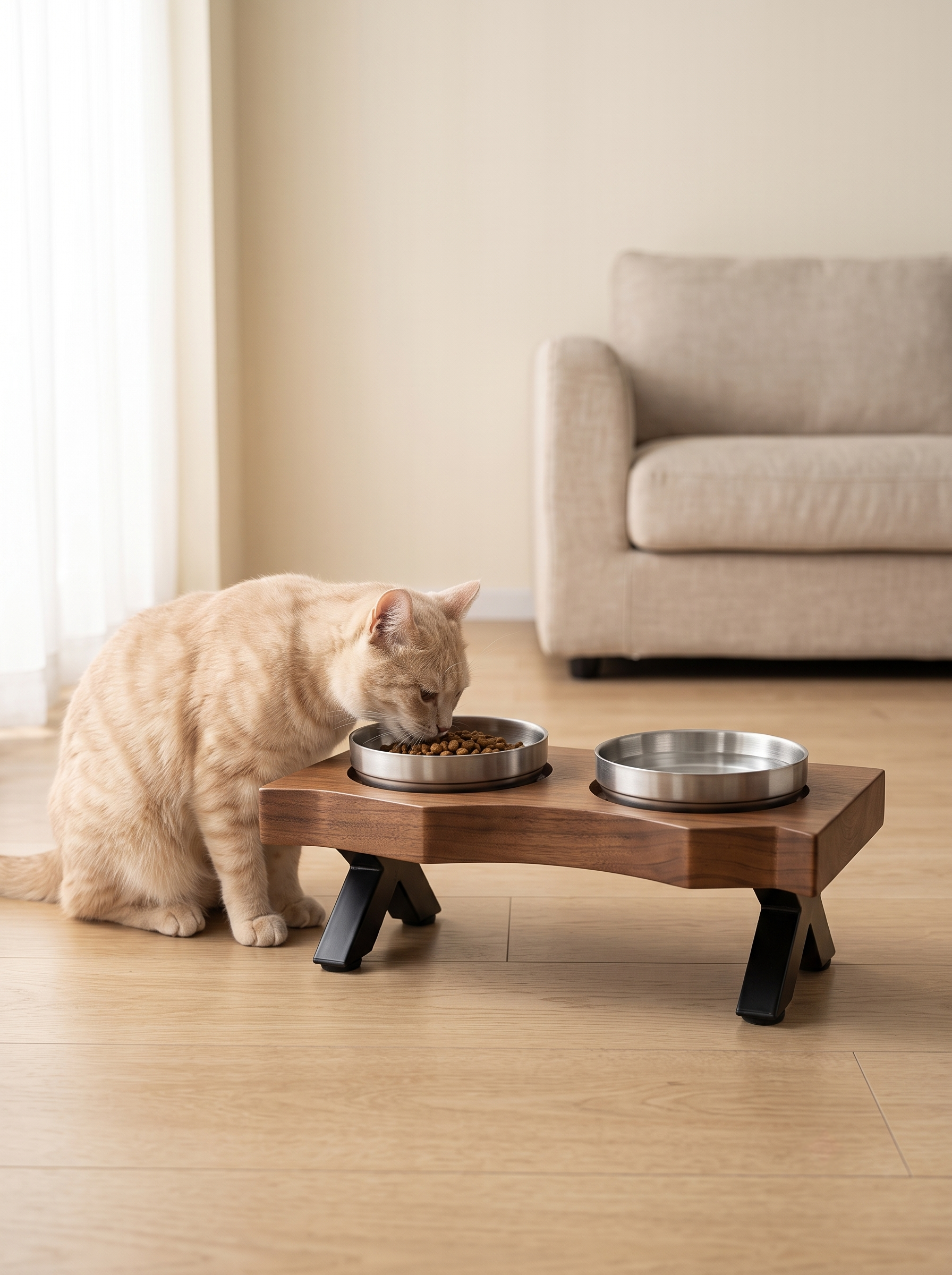 Isle Double Feeding Station