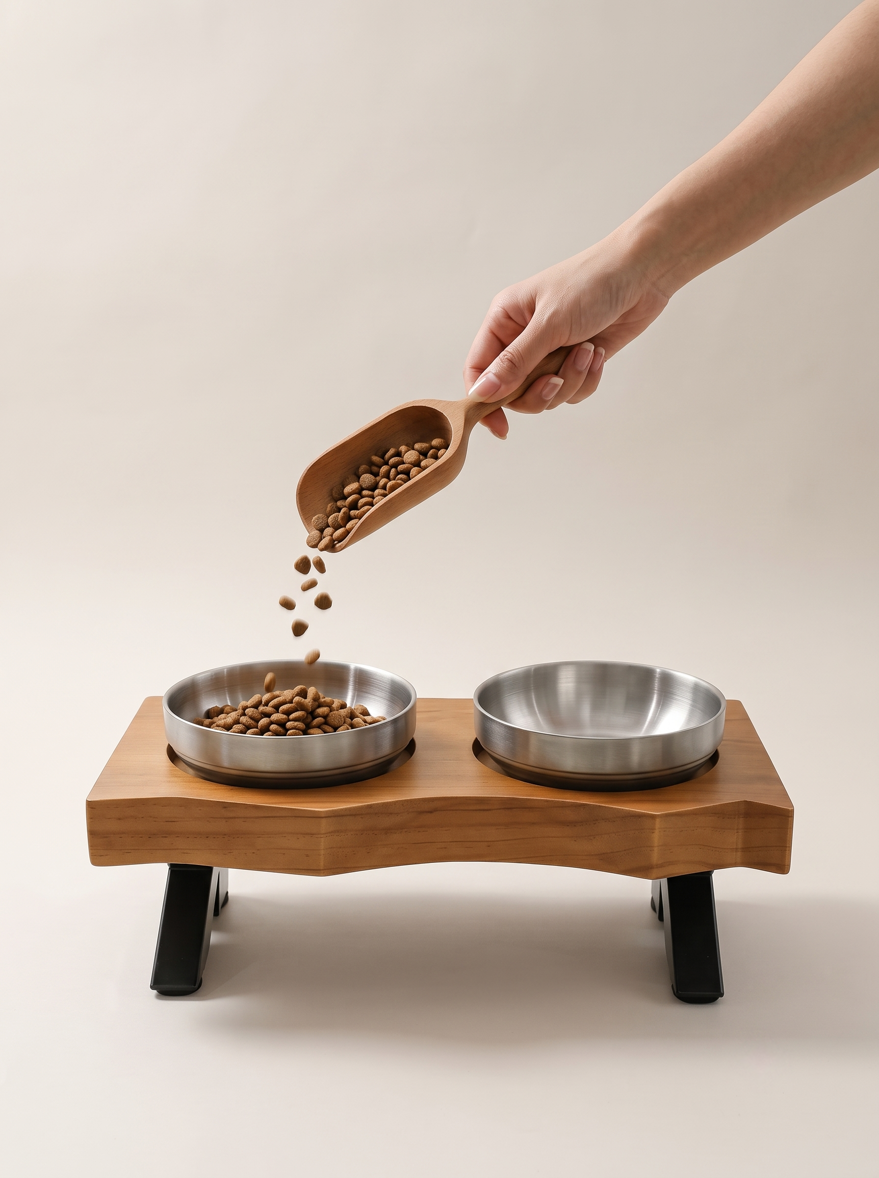 Isle Double Feeding Station