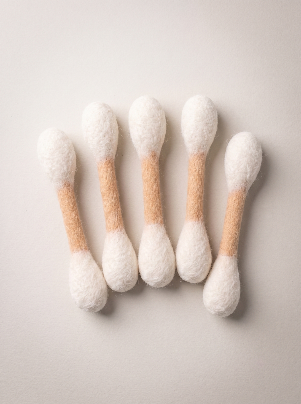 Cotton Swab Felt Cat Toy
